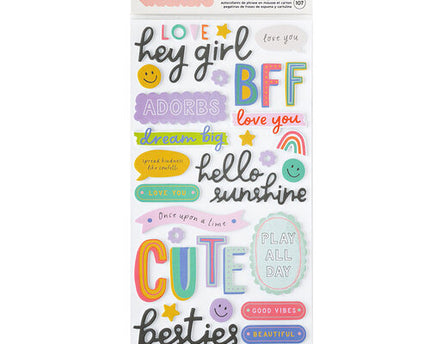 STICKERS  COOL GIRL 107