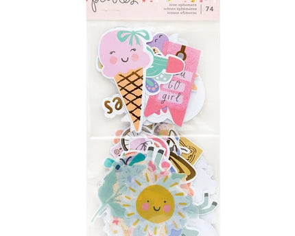 STICKERS COOL GIRL ICONOS 74 PC
