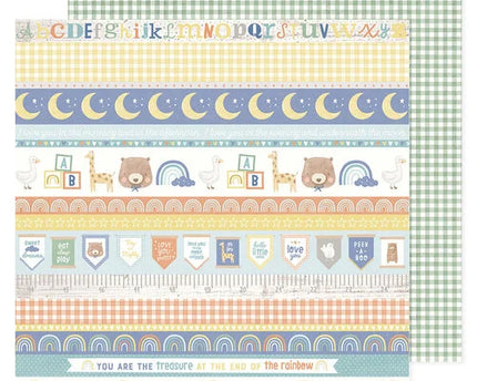 PAPEL P/SCRAPBOOK  LITTLE BEAR