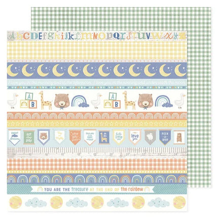 PAPEL P/SCRAPBOOK  LITTLE BEAR