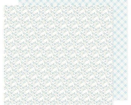 PAPEL P/SCRAPBOOK BOY FLOWERS