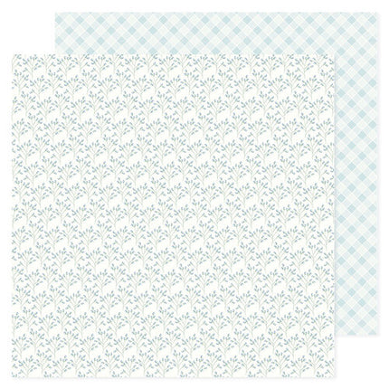 PAPEL P/SCRAPBOOK BOY FLOWERS