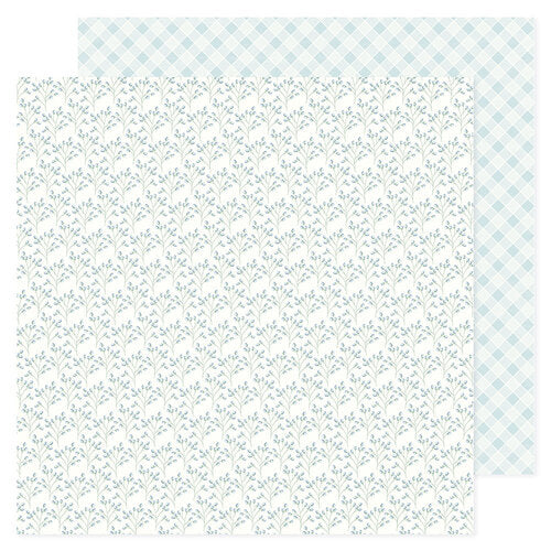 PAPEL P/SCRAPBOOK BOY FLOWERS