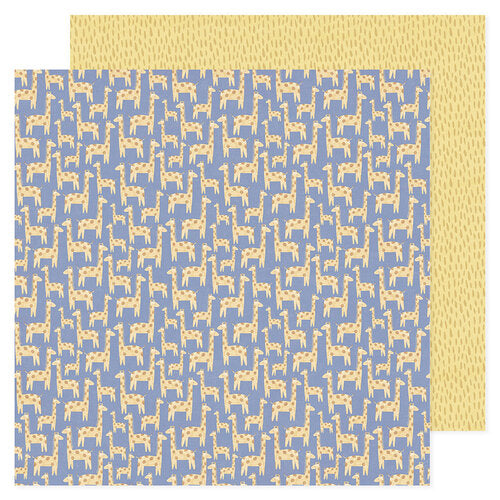 PAPEL P/SCRAPBOOK BOY GIRAFAS