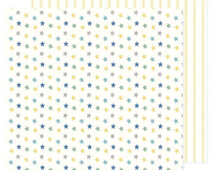 PAPEL P/SCRAPBOOK BOY  ESTRELLAS