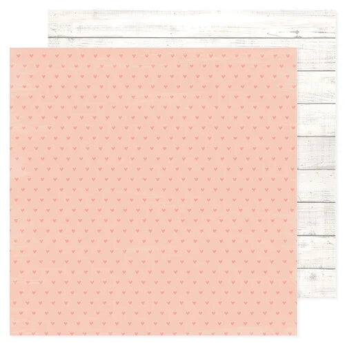 PAPEL P/CRAPBOOK GIRL CORAZONES