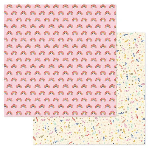PAPEL P/SCRAPBOOK CONFETTI 12X12