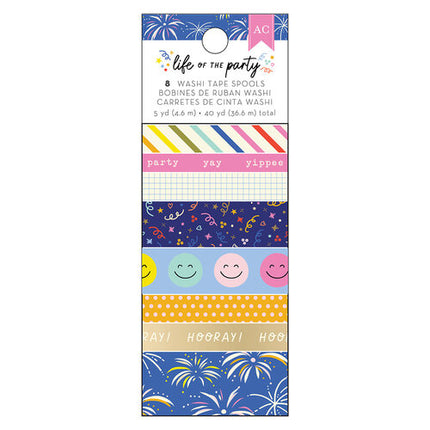 WASHI TAPE GOLD FOIL 8PC