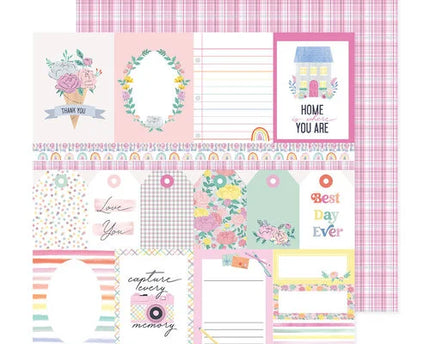 PAPEL P/SCRAPBOOK DREAMY DAY 12"X12"