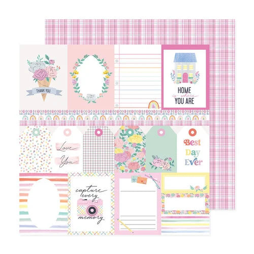 PAPEL P/SCRAPBOOK DREAMY DAY 12"X12"