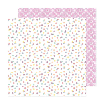 PAPEL P/SCRAPBOOK CONFETTI LOVER 12"X12"