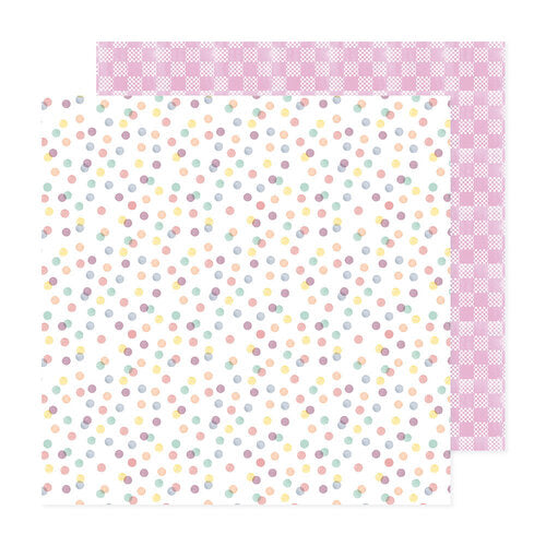 PAPEL P/SCRAPBOOK CONFETTI LOVER 12"X12"