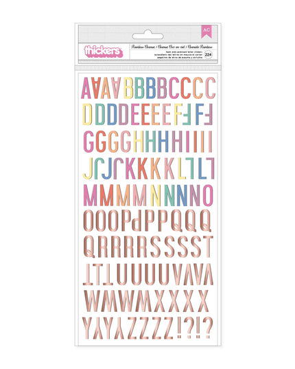 STICKERS ALPHABET