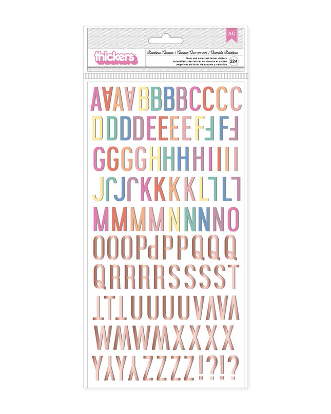 STICKERS ALPHABET