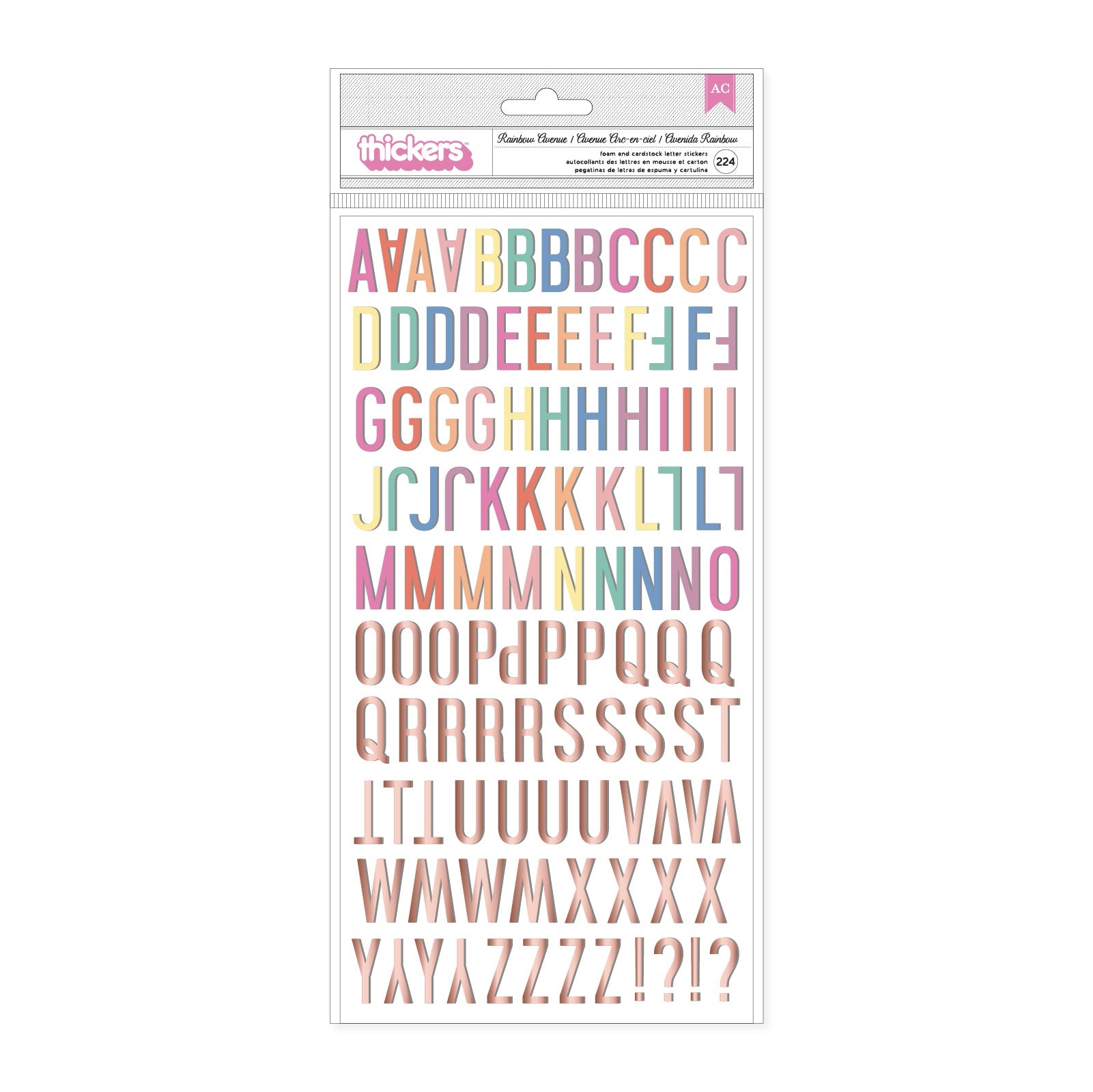 STICKERS ALPHABET – ABC School Supply