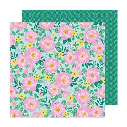 PAPEL P/ SCRAPBOOK 12X12 DOBLE SIDED BLISSFUL BLOOMS