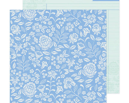 PAPEL P/ SCRAPBOOK 12X12 DOBLE SIDED BLUE SKIES
