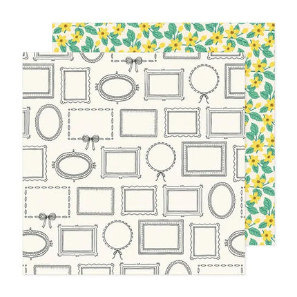 PAPEL P/ SCRAPBOOK 12X12 DOBLE SIDED REMEMBRANCE