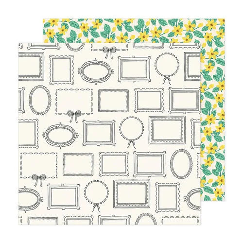 PAPEL P/ SCRAPBOOK 12X12 DOBLE SIDED REMEMBRANCE