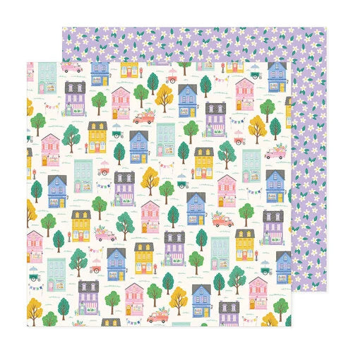 PAPEL P/ SCRAPBOOK 12X12 DOBLE SIDED MAIN STREET
