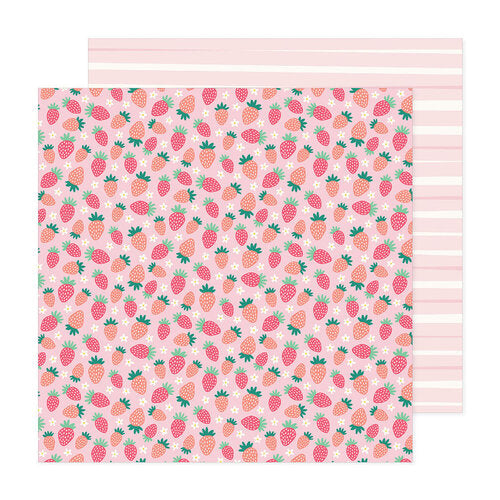 PAPEL P/ SCRAPBOOK 12X12 DOBLE SIDED BERRY GOOD