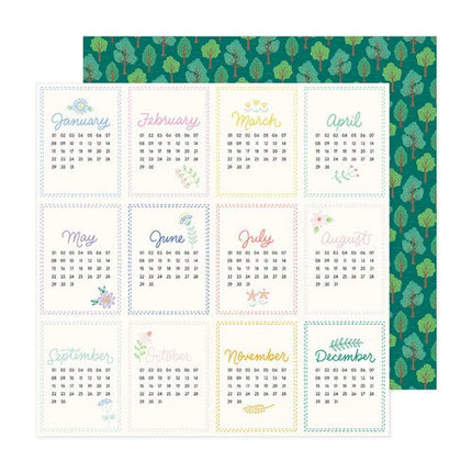 PAPEL P/ SCRAPBOOK 12X12 DOBLE SIDED AT A GLANCE