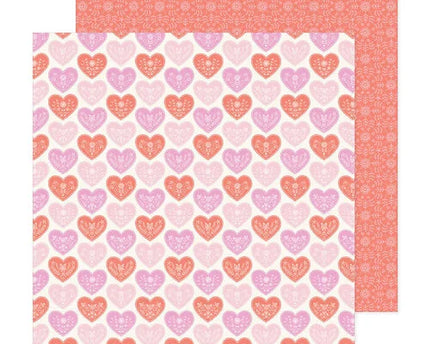PAPEL P/ SCRAPBOOK 12X12 DOBLE SIDED SWEETHEART