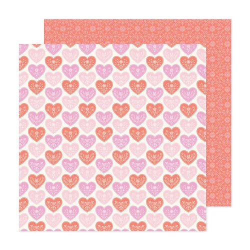 PAPEL P/ SCRAPBOOK 12X12 DOBLE SIDED SWEETHEART