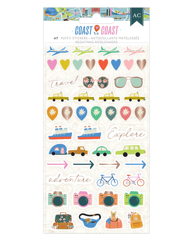 STICKERS VIAJE 47 PC