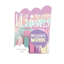 BANDERITAS MOOVING PASTEL X5
