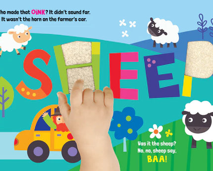 LIBRO SEE TOUCH HEAR WHO MADE THAT OINK?