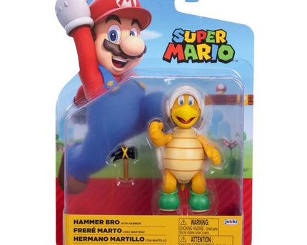 JUGUETE FIGURA SUPER MARIO 4"