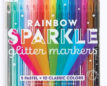 MARCADORES GLITTER OOLY 15CLRS