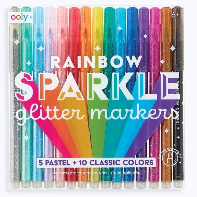 MARCADORES GLITTER OOLY 15CLRS