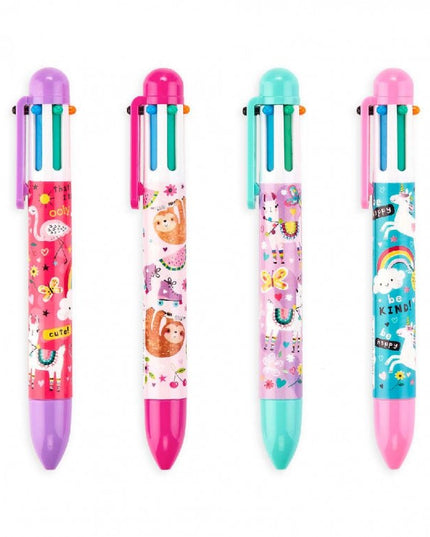 BOLIGRAFO LLAMA OOLY 6CLRS