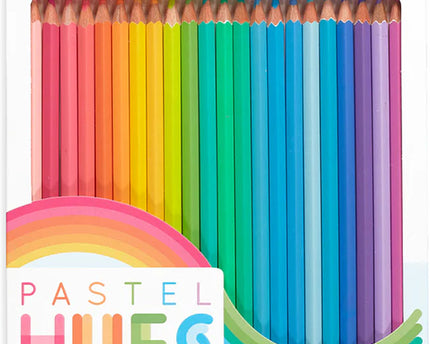 SET LAPICES COLORES PASTEL DE 24 UNIDADES OOLY