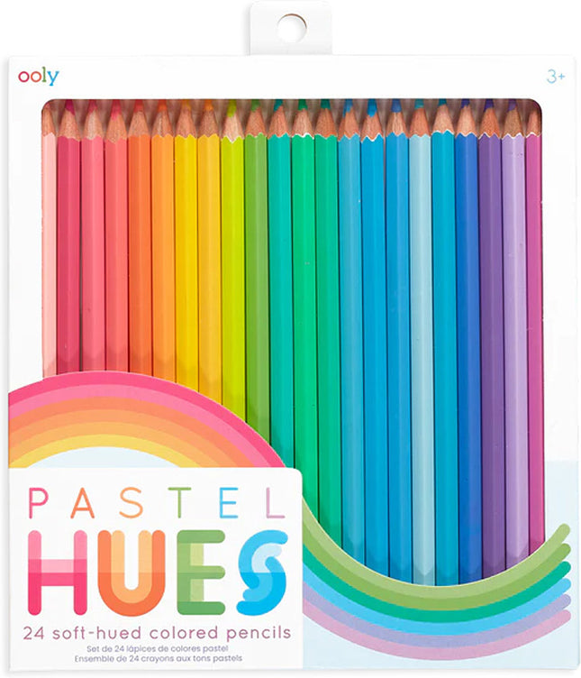 SET LAPICES COLORES PASTEL DE 24 UNIDADES OOLY