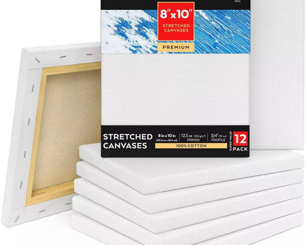 CANVA CON MARCO MADERA 8X10 ARTEZA