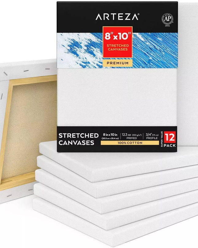 CANVA CON MARCO MADERA 8X10 ARTEZA
