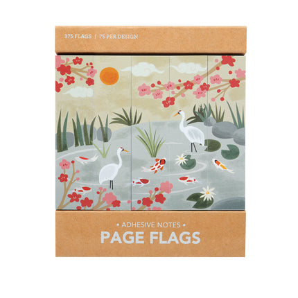 NOTAS FLAGS KOI POND