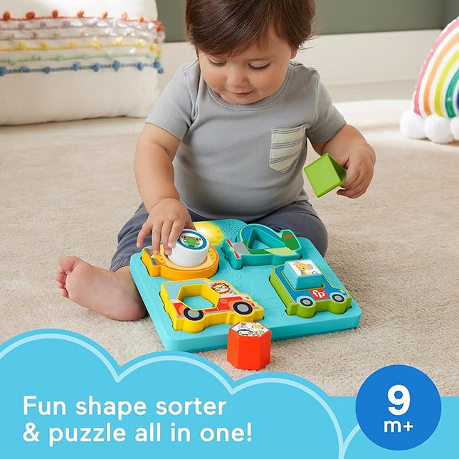 JUGUETE SHAPES & SOUNDS VEHICLES CORE PUZZLE