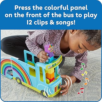 JUEGUETE NUMBERBLOCKS RAINBOW COUNTING BUS