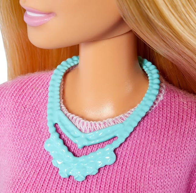 JUGUETE BARBIE TEACHER BLONDE