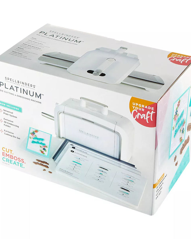 MÁQUINA PLATINUM DE TROQUELADO Y ESTAMPADO SPELLBINDERS