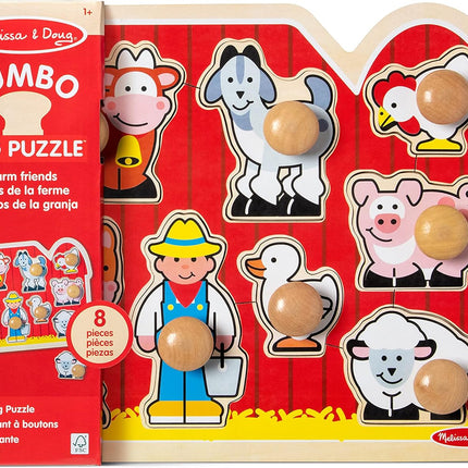 ROMPECABEZA FARM ANIMALS JUMBO