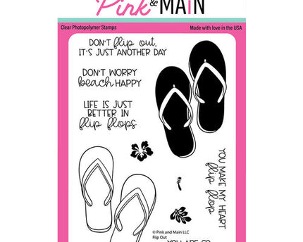 SELLO TRASN. FLIP OUT - PINK&MAIN
