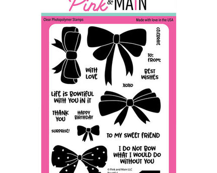 SELLO TRANS. BOWTIFUL - PINK&MAIN