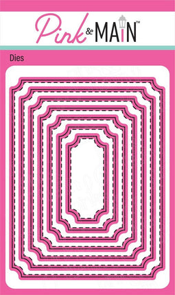 DIE NOTCHED CORNERS - PINK&MAID