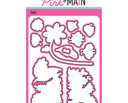 STAMP AND DIE LADYBUG GARDEN - PINK& MAIN