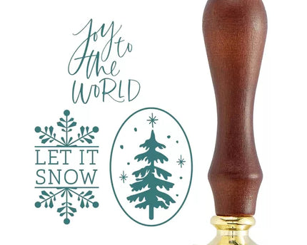 SELLO PARA VELAS NAVIDEÑO 3 DISEÑOS WS-101